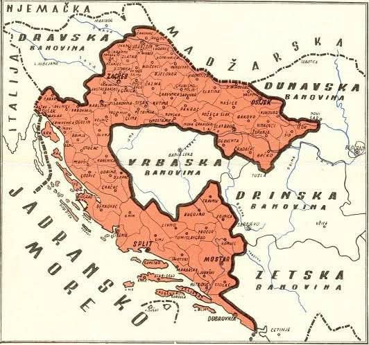 Бановина Хрватска претеча монструозне НДХ