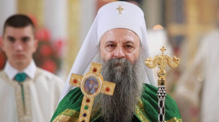 Патријарх Порфирије освештава Саборни храм у Пакрацу