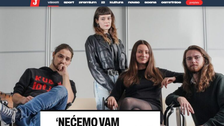 Манекени хрватских служби