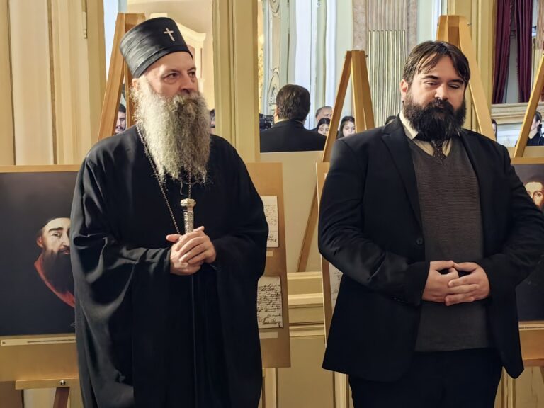 Патријарх Порфирије отворио изложбу потписа и печата српских патријараха и митрополита
