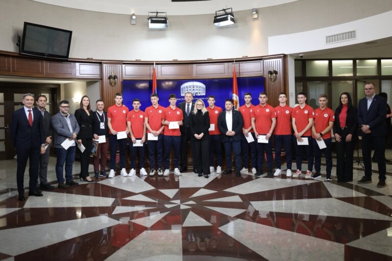 Додик уприличио пријем футсал репрезентацији Републике Српске
