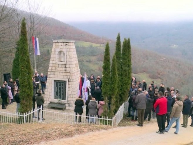 Парастос за убијене Србе у Горњој Јошаници код Фоче