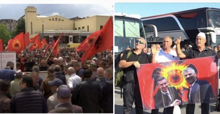 Албанци протестовали у Скопљу због хашких оптуженика