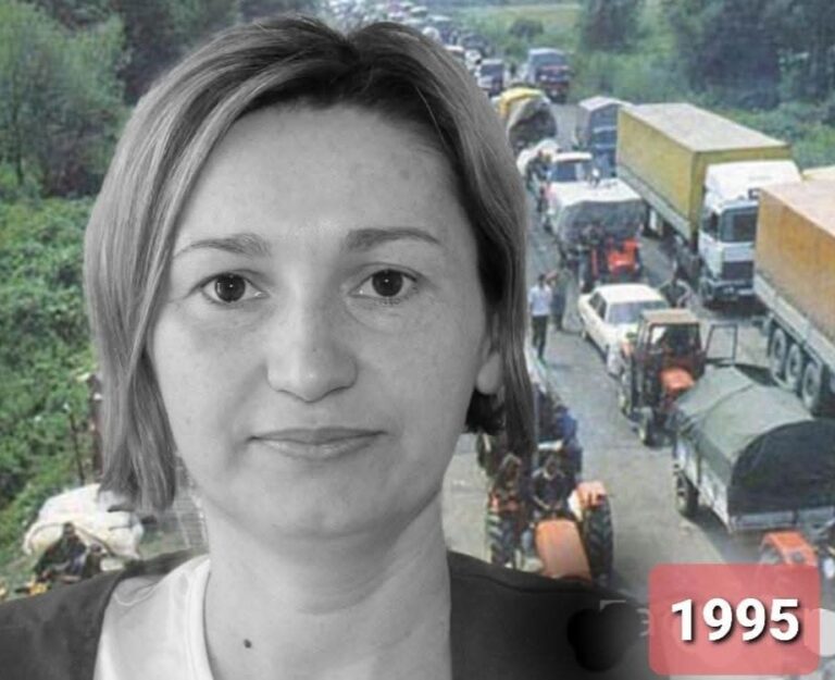 Дијете из Колоне ’95; Слободанка Милић