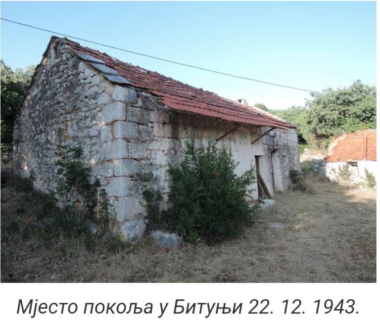 Покољ српске дјеце и жена у селима код Стоца у децембру 1943. године