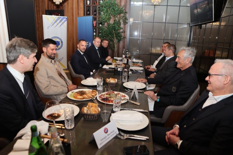 Вицо Зељковић угостио Александра Чеферина и Новака Ђоковића