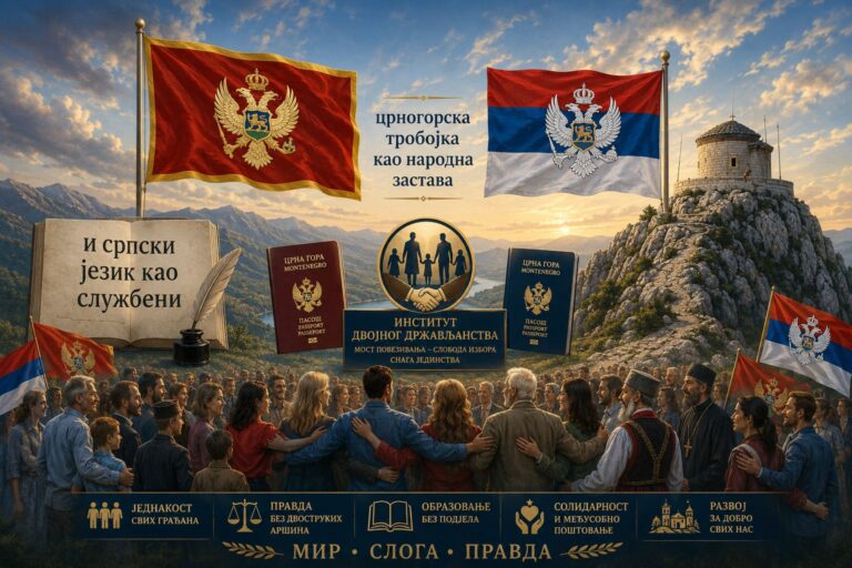Само помирена Црна Гора може бити успјешна Црна Гора
