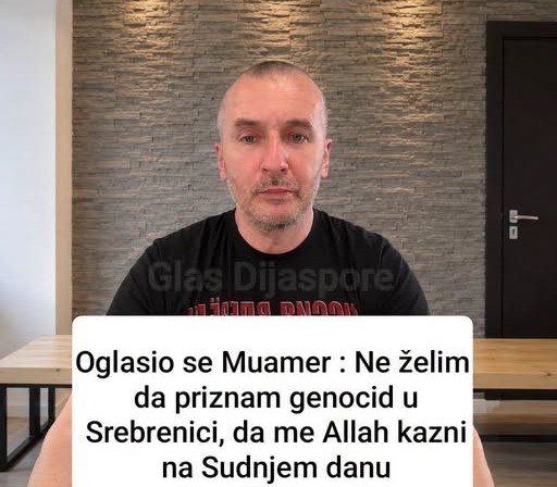 Муамер Хасанагић не признаје геноцид у Сребреници