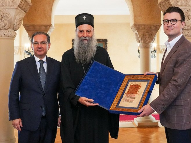 Патријарх са Марковићем и Вајдићем о јачању односа са администрацијом САД на темељу заједничких хришћанских вриједности