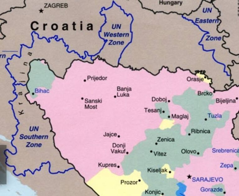 Четири одвојена ентитета
