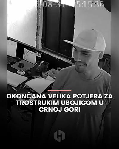 За пет дана осам пута прелазио границу Црне Горе